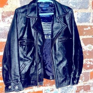 Kid’s Polo Motorcycle Leather Jacket